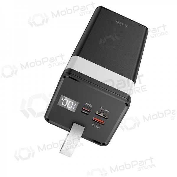 Εξωτερική μπαταρία Power Bank Hoco J86A 22.5W Quick Charge 3.0 50000mAh μαύρος