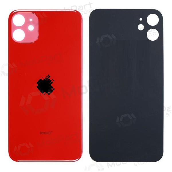 Apple iPhone 11 πίσω κάλυμμα μπαταρίας (το κόκκινο) (bigger hole for camera) Apple iPhone 11 πίσω κάλυμμα μπαταρίας (το κόκκινο) (bigger hole for camera)