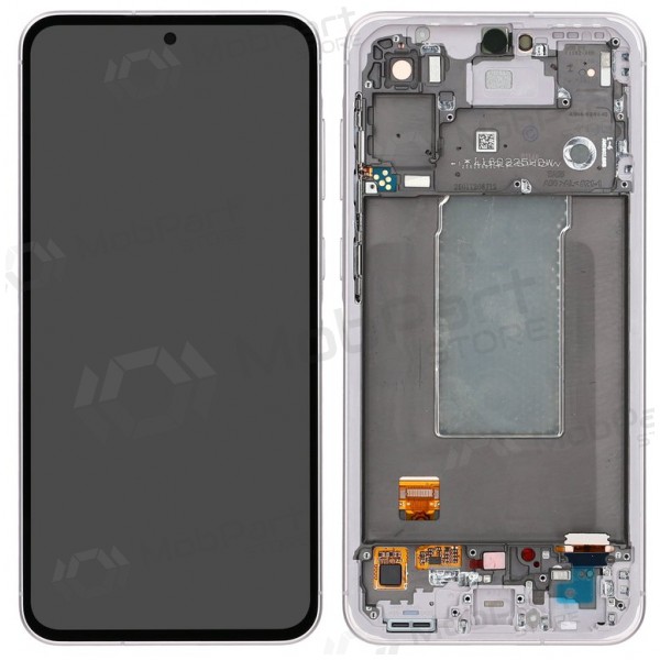 Samsung Galaxy A56 οθόνη (ροζ) (με πλαίσιο) (γνησια) Samsung Galaxy A56 οθόνη (ροζ) (με πλαίσιο) (γνησια)