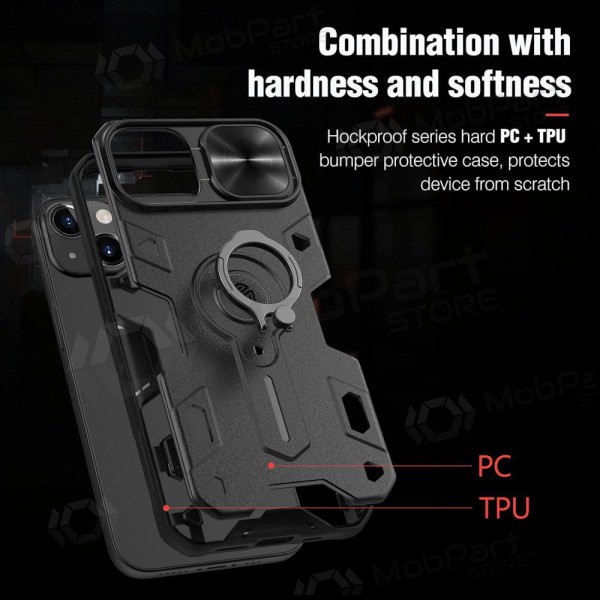 Apple iPhone 14 θήκη „Nillkin Armor Pro“ (μαύρος)