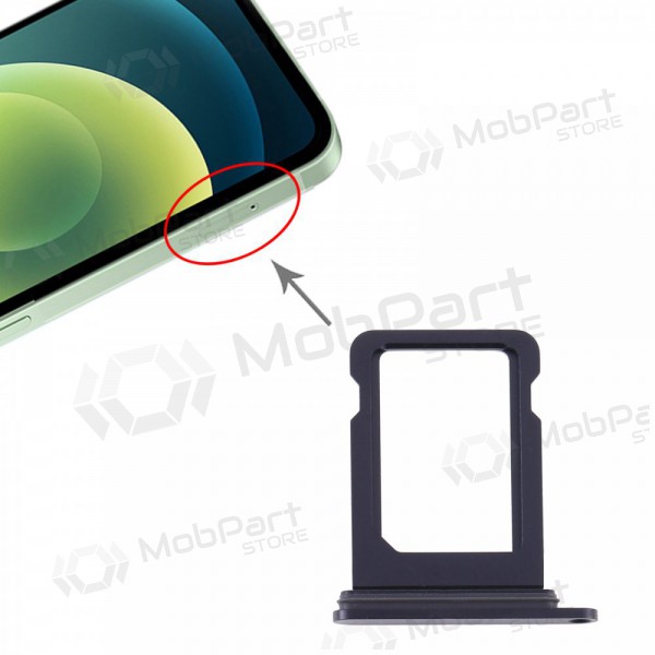 Apple iPhone 12 Υποδοχή κάρτας SIM (μαύρος)