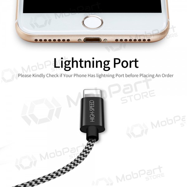 USB καλώδιο Dux Ducis K-ONE Lightning FastCharging 1.0m