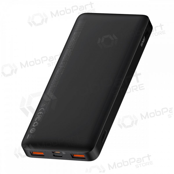 Εξωτερική μπαταρία Power Bank Baseus Bipow 20W 10000mAh + MicroUSB 0.25m μαύρος PPBD050301