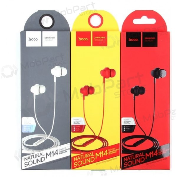 Handsfree ακουστικα HOCO M14 3,5mm (μαύρος) Handsfree ακουστικα HOCO M14 3,5mm (μαύρος)