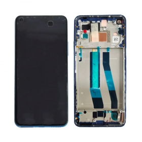 Xiaomi Mi 11 Lite 4G οθόνη (μπλε) (με πλαίσιο) (γνησια)