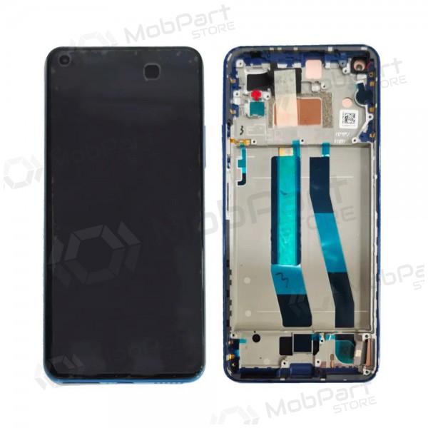 Xiaomi Mi 11 Lite 4G οθόνη (μπλε) (με πλαίσιο) (γνησια)