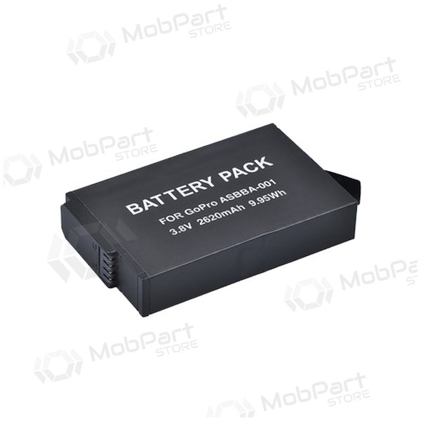 GoPro ASBBA-001 μπαταρία / συσσωρευτής (2620mAh) GoPro ASBBA-001 μπαταρία / συσσωρευτής (2620mAh)