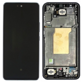 Samsung Galaxy A35 5G οθόνη (μαύρος) (με πλαίσιο) (γνησια)