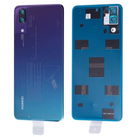 Huawei P20 πίσω κάλυμμα μπαταρίας (Twilight) (μεταχειρισμένος grade C, γνησια)