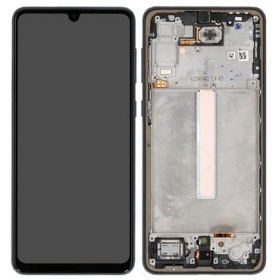 Samsung Galaxy A33 5G οθόνη (μαύρος) (με πλαίσιο) (γνησια)