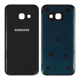 Samsung A320 Galaxy A3 2017 πίσω κάλυμμα μπαταρίας (μαύρος) (μεταχειρισμένος grade B, γνησια)