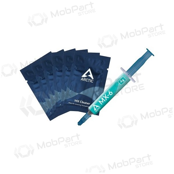 Θερμοαγώγιμη πάστα ARCTIC MX-6, 4g  su 6τεμ. MX šluostėm