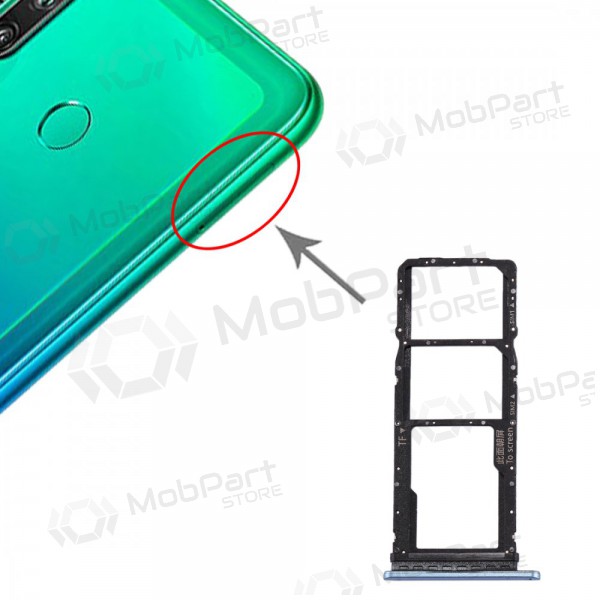 Huawei P40 Lite E Υποδοχή κάρτας SIM μπλε (Aurora)