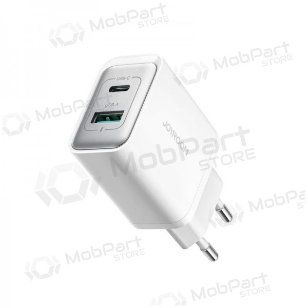 Φορτιστής Joyroom JR-TCF15 USB-C/USB-A 30W άσπρο