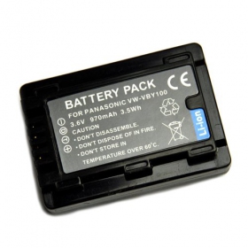 Panasonic VW-VBY100 akumuliatorius φωτογραφική μπαταρία / συσσωρευτής