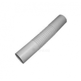 Vamzdelio U-25mm lanksti εύκαμπτο καλώδιο, γκρί (150)