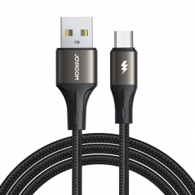 USB καλώδιο Joyroom SA25-AM3 USB to MicroUSB 3A 1.2m μαύρος