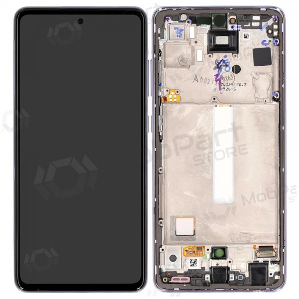 Samsung Galaxy A52S οθόνη (μωβ) (με πλαίσιο) (γνησια) Samsung Galaxy A52S οθόνη (μωβ) (με πλαίσιο) (γνησια)