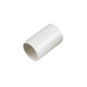 Tiesus sujungimas 25mm vamzdžiams su išplatintu galu, άσπρο (150)