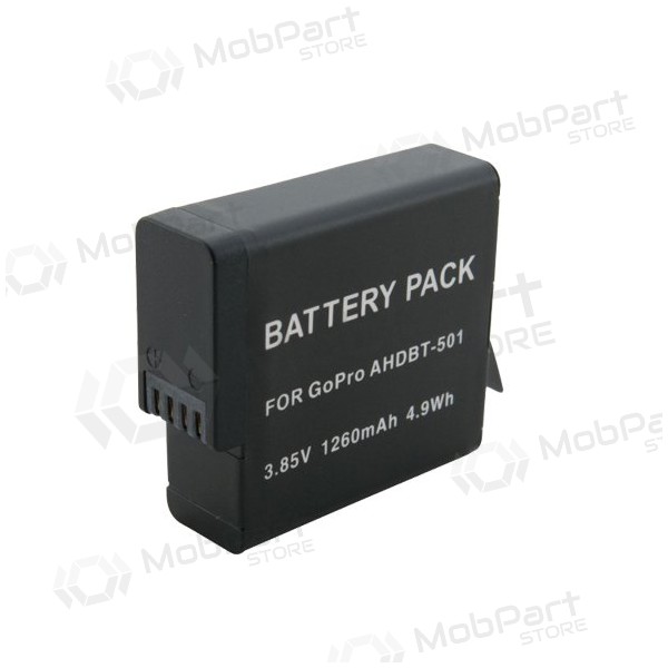 GoPro AHDB-501 μπαταρία / συσσωρευτής (1260mAh) GoPro AHDB-501 μπαταρία / συσσωρευτής (1260mAh)