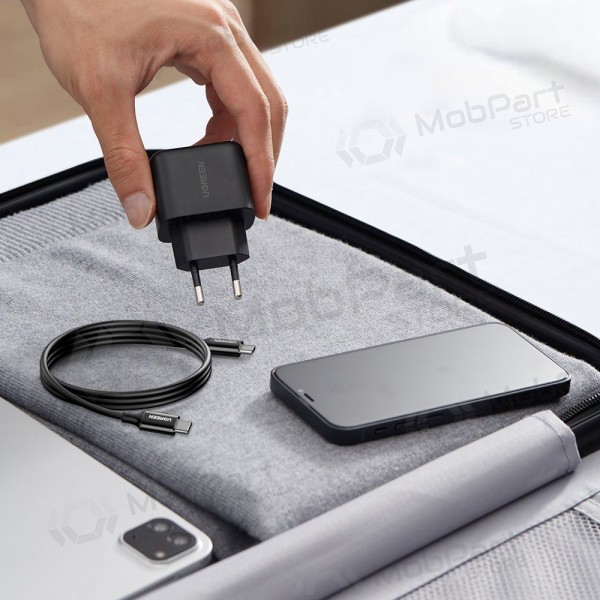 Φορτιστής buitinis Ugreen CD250 USB-C 25W + USB-C cable 2.0m μαύρος