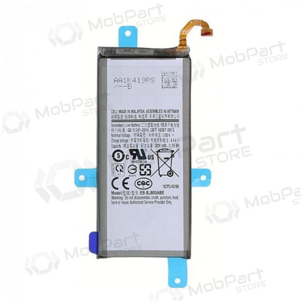 Samsung Galaxy A6 (2018), J6 (2018) μπαταρία, akumuliatorius (EB-BJ800ABE) Samsung Galaxy A6 (2018), J6 (2018) μπαταρία, akumuliatorius (EB-BJ800ABE)