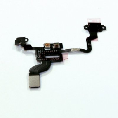 Apple iPhone 4 on / off (įjungimo), apšvietimo daviklio και mikrofono εύκαμπτο καλώδιο (μεταχειρισμένος, γνησια)