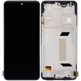 Xiaomi Redmi Note 12 5G / Poco X5 5G οθόνη (μαύρος) (με πλαίσιο) (Premium)