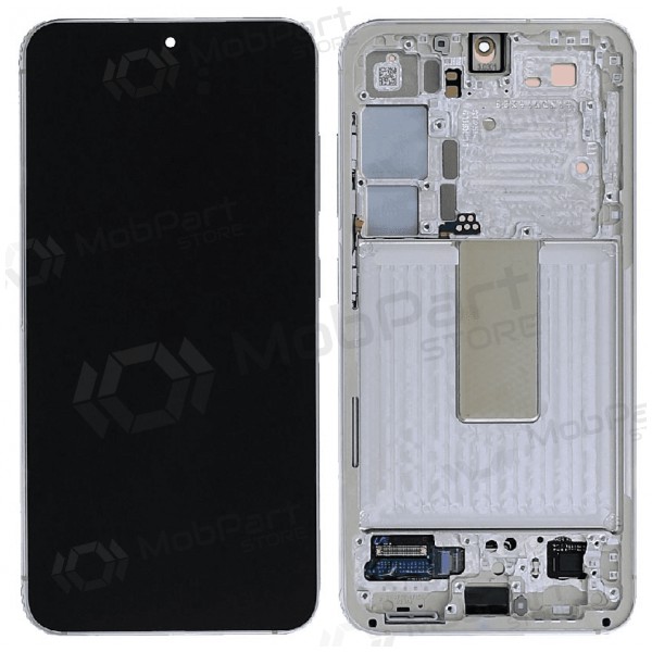 Samsung Galaxy S23 οθόνη (kreminė) (με πλαίσιο) (γνησια) Samsung Galaxy S23 οθόνη (kreminė) (με πλαίσιο) (γνησια)