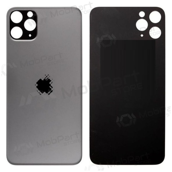 Apple iPhone 11 Pro Max πίσω κάλυμμα μπαταρίας γκρί (space grey) (bigger hole for camera) Apple iPhone 11 Pro Max πίσω κάλυμμα μπαταρίας γκρί (space grey) (bigger hole for camera)
