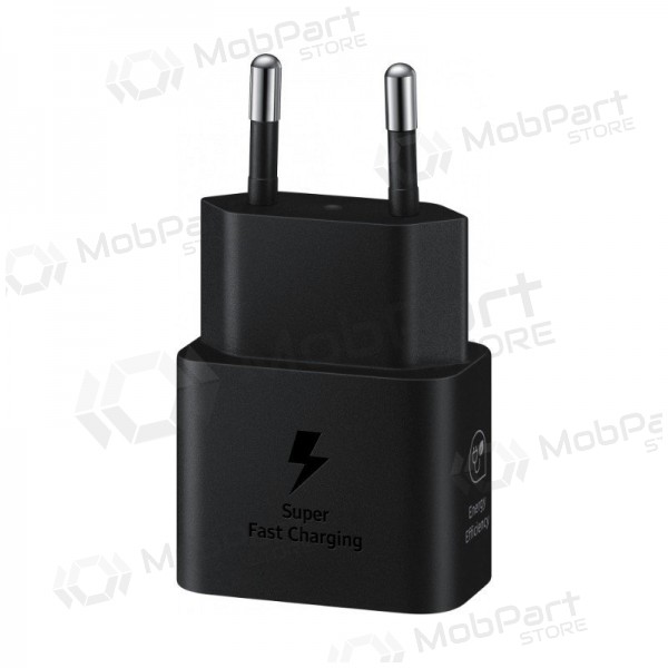 Φορτιστής γνησια Samsung EP-T2510NBEGEU 25W στη συσκευασία μαύρος