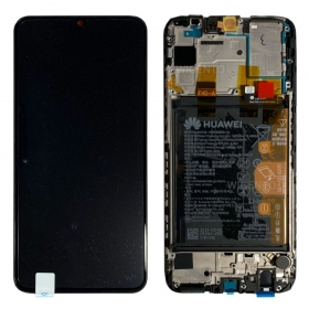 Huawei P Smart 2019 / P Smart Plus 2019 οθόνη (μαύρος) (με πλαίσιο και μπαταρία) (service pack) (γνησια)