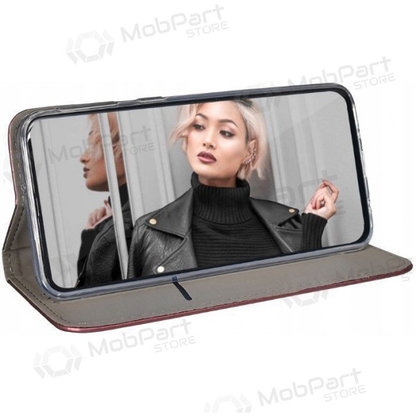 Θήκη Samsung Galaxy S25 FE «Smart Magnetic» (μπορντό)