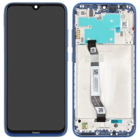 Xiaomi Redmi Note 8 / Note 8 2021 οθόνη (μπλε) (με πλαίσιο) (γνησια)