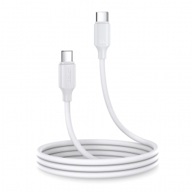 USB καλώδιο Joyroom S-CC060A9 Type-C to Type-C 60W 1.0m άσπρο