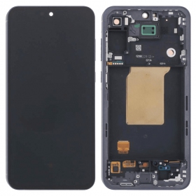 Ekranas Samsung A556 A55 5G su lietimui jautriu stikliuku και rėmeliu Awesome Navy γνησια (service pack)