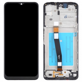 Samsung Galaxy A22 5G οθόνη (μαύρος) (με πλαίσιο) (γνησια)