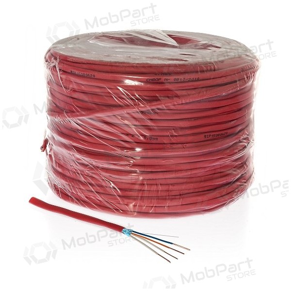 Θωρακισμένο καλώδιο πυρός Bitner YnTKSYekw 2x0.8mm (500m, Eca, μονολιθικό)