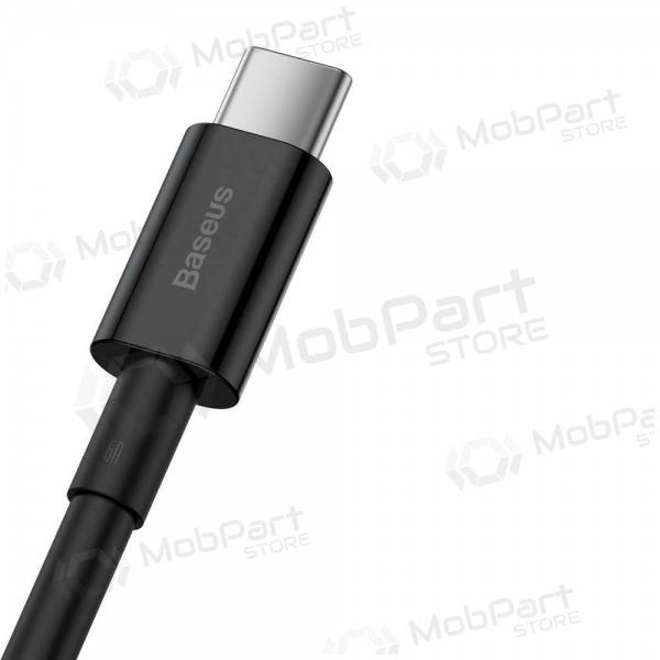 USB καλώδιο Baseus Superior iš USB į Type-C 66W 2.0m μαύρος CATYS-A01