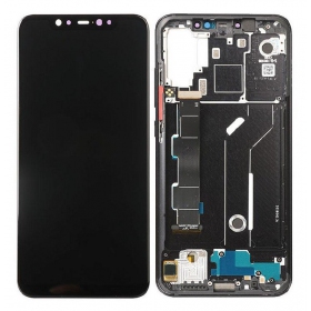 Xiaomi Mi 8 οθόνη (μαύρος) (με πλαίσιο) (γνησια)