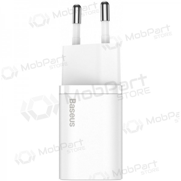 Φορτιστής buitinis Baseus Super Si 25W + Type-C 1.0m άσπρο TZCCSUP-L02