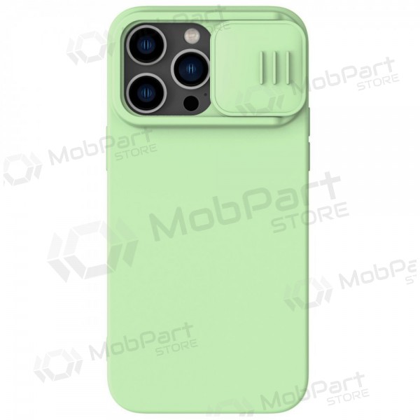 Apple iPhone 15 Pro Max θήκη „Nillkin Silicone“ (ανοιχτό πράσινο) Apple iPhone 15 Pro Max θήκη „Nillkin Silicone“ (ανοιχτό πράσινο)