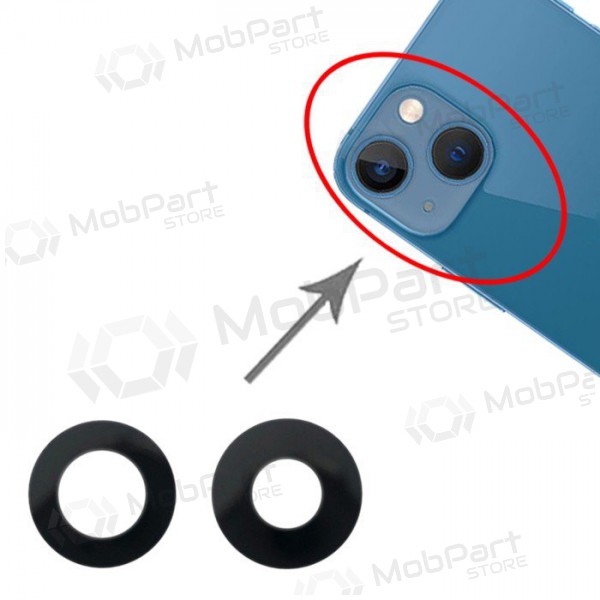 Apple iPhone 13 / 13 mini τζαμάκι κάμερας (2pcs)