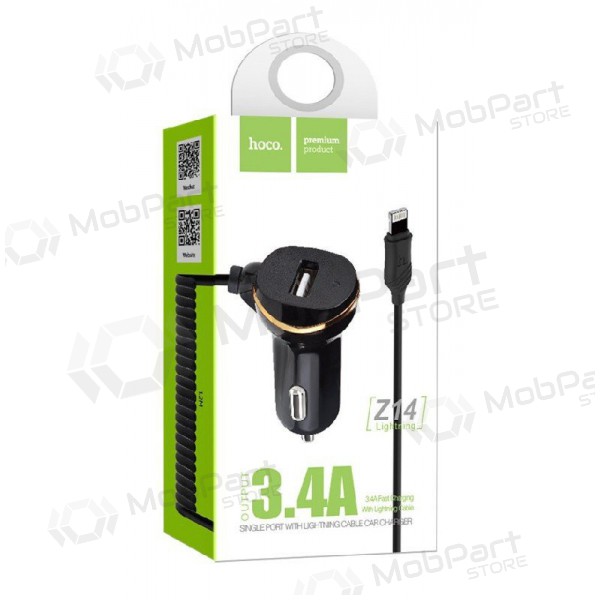 Φορτιστης αυτοκινητου HOCO Z14 USB + Φορτιστης αυτοκινητου HOCO Z14 USB +