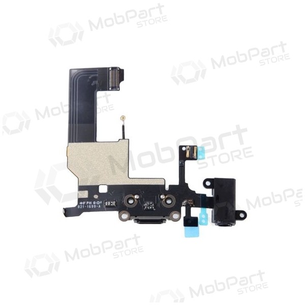 Apple iPhone 5 θύρα φόρτισης (μαύρος)