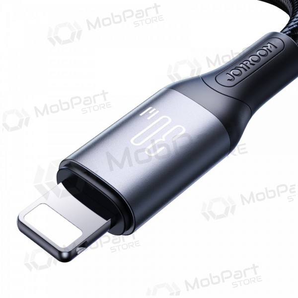 USB καλώδιο Joyroom S-A28 USB-C to Lightning 30W 1.0m μαύρος