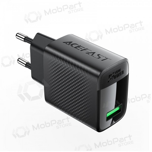 Φορτιστής Acefast A90 18W USB-A μαύρος