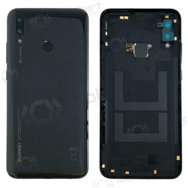 Huawei P Smart 2019 πίσω κάλυμμα μπαταρίας (μαύρος) (μεταχειρισμένος grade B, γνησια)