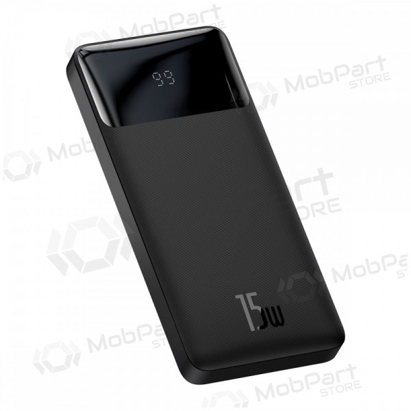 Εξωτερική μπαταρία Power Bank Baseus Bipow Type-C PD+2xQuick Charge 3.0 15W 10000mAh μαύρος PPBD050001