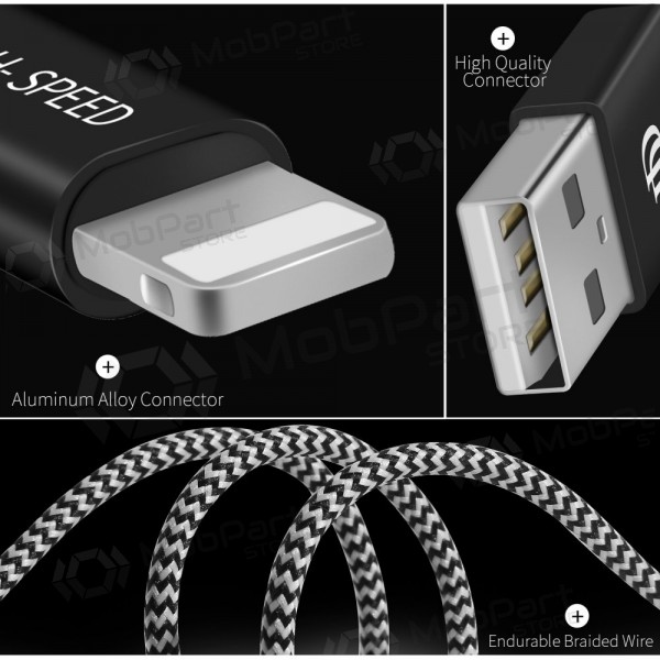 USB καλώδιο Dux Ducis K-ONE Lightning FastCharging 2.0m